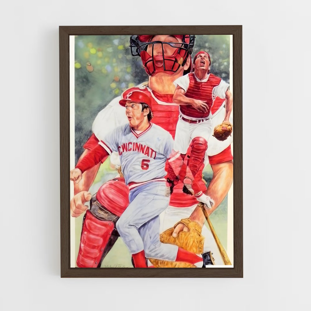 Poster Le Maître du Catch – affiche Baseball (vue 5)